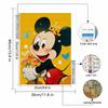 Алмазная вышивка своими руками Микки Маус Набор для вышивания крестом Мозаичное искусство Алмазная живопись Полная круглая алмазная Домашнее украшение