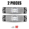 2/4/10pcs 4 LED Side Marker Lights Clearance Lamps Indicator Lamp Signal Light  For Truck Trailer Van Pickup Boat 12V 24V