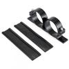 Aluminum Car Dual Twin Fuel Pump Mount Bracket 60MM &  Fuel Filter Clamp Mounting Bracket Holder 60mm Cradle For Car Modified