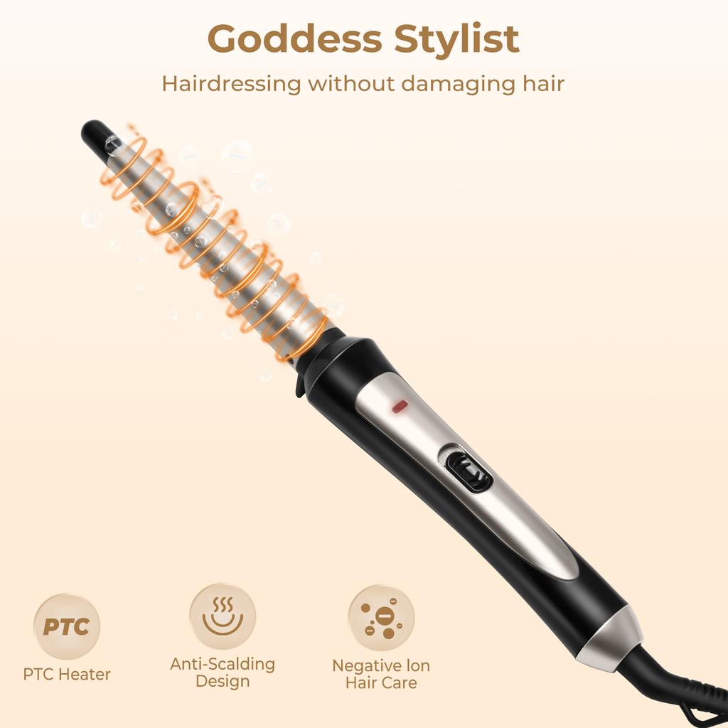 Ceramic Styling Tools Professional Hair Curling Iron Hair Waver Pear Flower Cone Electric Hair Curler Roller Curling Wand