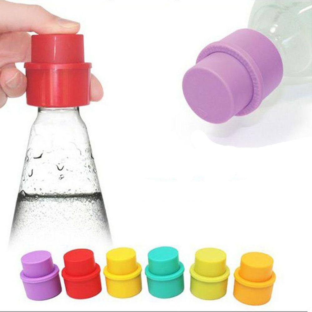 Fresh Keeping Push Type Bottle Pump Caps Cola Soda Sealer Stopper Pressure Cap Saver Lid Bottle Top