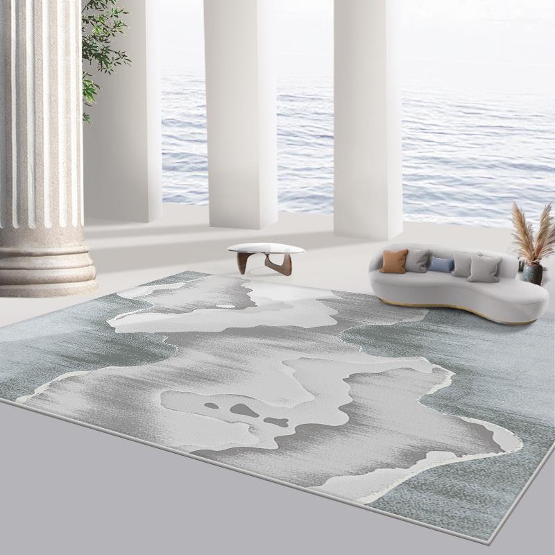 Japanese Modern Living Room Rugs Decoration Home Thickened Stretch Flannel Floor Mats Children's Bedroom Rug Large Area Carpets