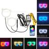 Car Modification, Color Changing LED Angel Eyes, APP Control, Color Changing Daytime Running Lights, Large Light Circle, Univers