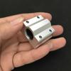 CNC Router Slide Bushing Block SCS8UU SCS10UU SCS12UU Guild Rail Shaft  3D Printer Shafts Rod Parts