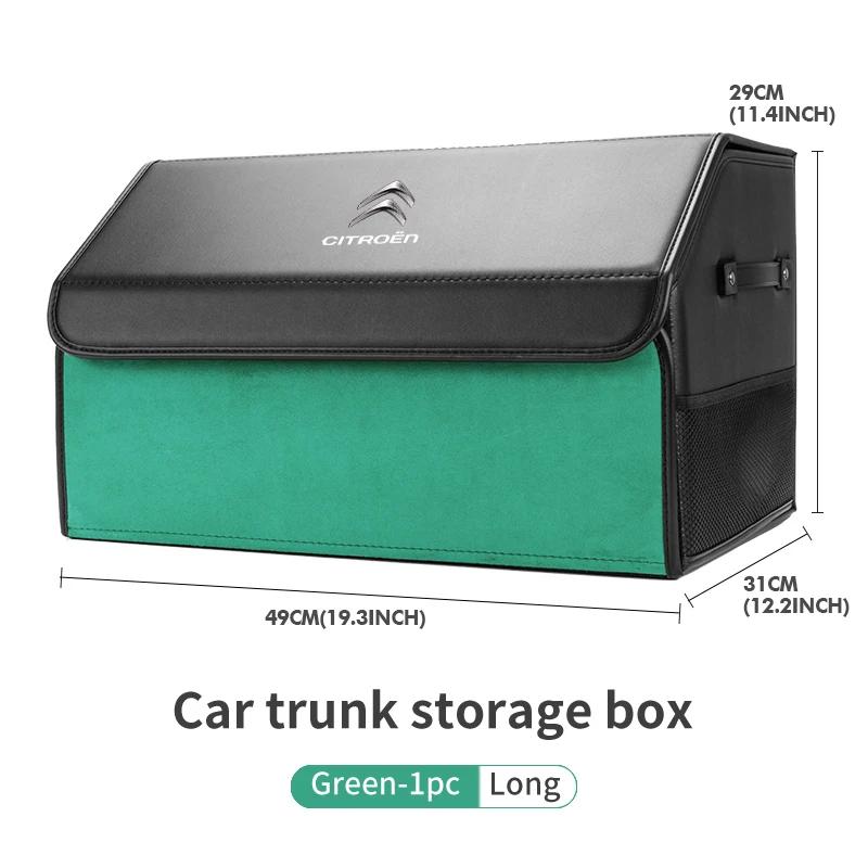 POOR1 Car Trunk Storage Box Multiuse Portable Storage Organizer Tool For Citroen C5 C1 C2 C6 C4L DS3 DS4 DS5 C-Elysee Grand Berlingo