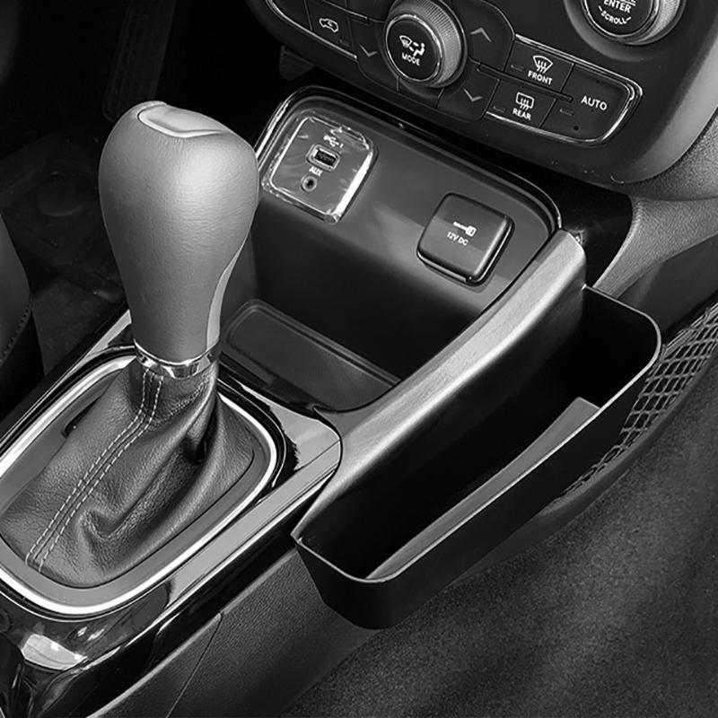 Ящик для хранения рычага переключения передач, органайзер, лоток, укладка, уборка для салона автомобиля Jeep Compass 2017 2018 2022