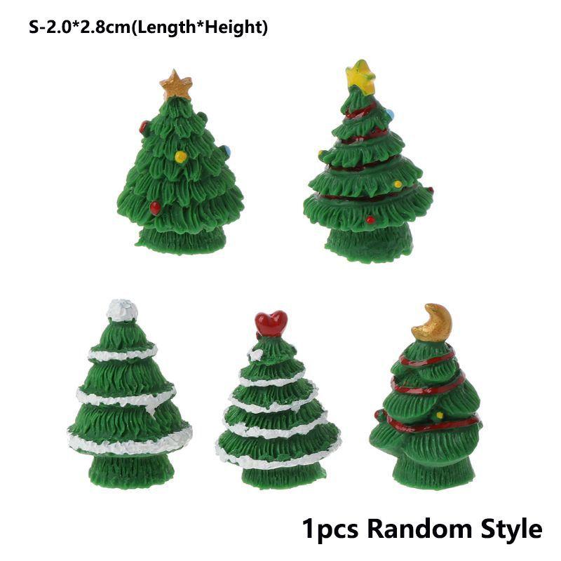 Очаровательное мини-украшение для рождественской елки для уникального микроландшафтного декора