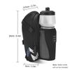 Bicycle Saddle Bag with Water Bottle Pocket Waterproof Bike Seat Bag Reflective Cycling Rear Seat