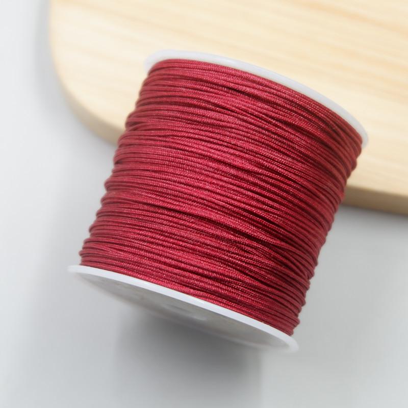 Прядь синего шелка, плетеный браслет для волос, нефритовая нить, сшитый своими руками, браслет, ожерелье, кулон, шнурок, красная веревка