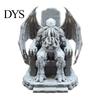 3D Печатный Pla Поделки Трон Ктулху Статуя, Готическая Смоляная Фигурка для Полки и Стола Декор в Стиле Лавкрафта, Фигурка Монстров с Щупальцами Темного Фэнтези,