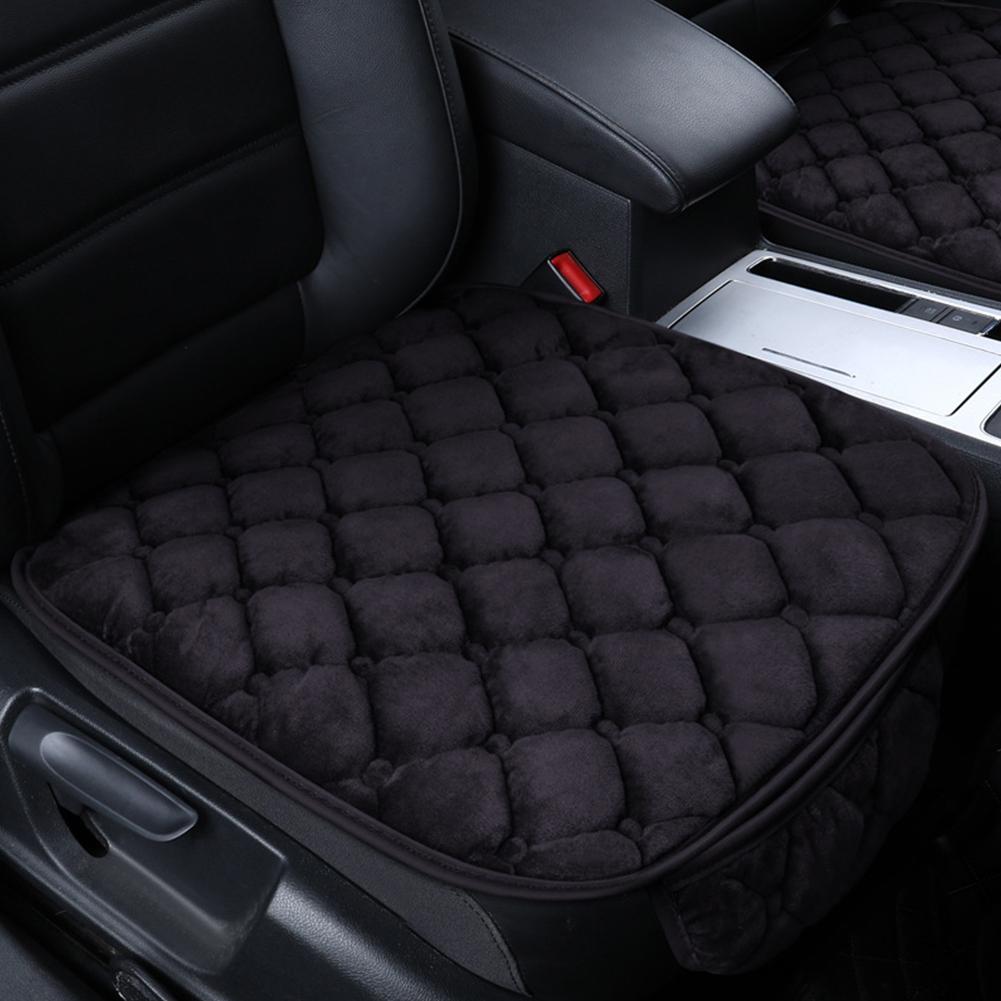 НОВЫЙ Зимний Теплый Чехол На Переднее Сиденье Автомобиля Подушка Универсальный Автомобильный Чехол Мягкий Защитный Чехол Для Автокресла P9J2