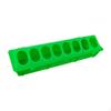 Poultry Feeder Farming Tool ,Waste Mess Ground Flip Top Food Dispenser Container Trough for
