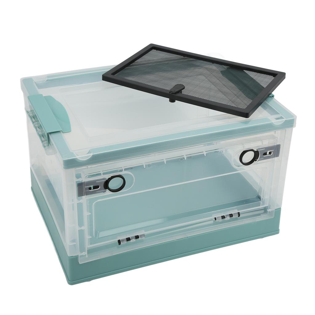 Террариум для рептилий, вентилируемый, складной, кормушка для рептилий, ящериц, черепах, лягушек