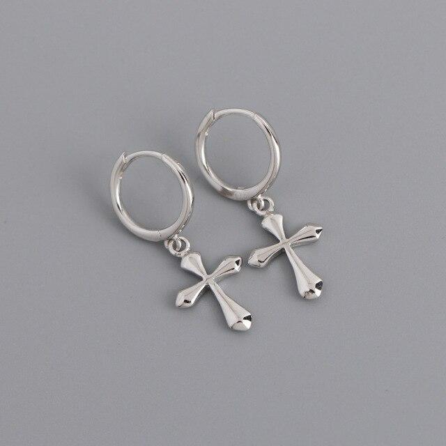 Серьги-кольца из стерлингового серебра 925 пробы для европейских женщин и мужчин, маленькие круглые серьги с фианитами, ювелирные подарки