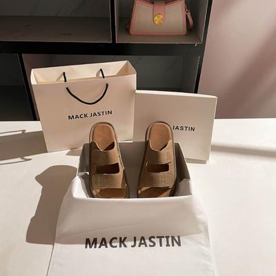 Модная обувь Флок Низкий каблук-копытце Рим Резина Ткань Низкая обувь Флок Рим Резина Ткань Копытце