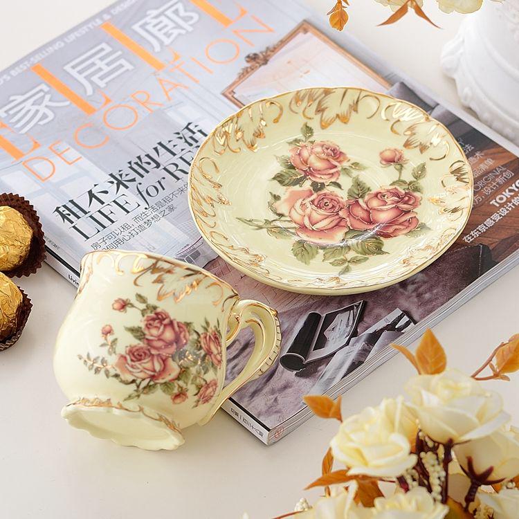 Керамическая кофейная чашка, костяные кофейные чашки с набором ложек для посуды, офисная кружка послеобеденного белого чая