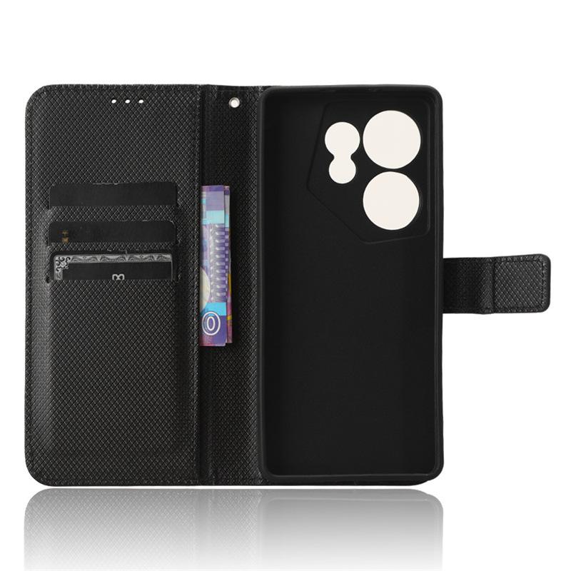 Флип-чехол для Tecno Camon 20 Premier 5G кожаный чехол [Flip Vintage Leather] кошелек противоударный прочный ретро-чехол для телефона