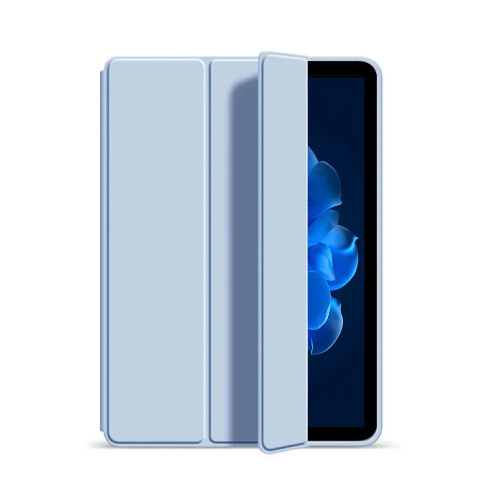 Для нового iPad A16 11-го 10-го поколения, кожаная подставка, умная обложка-книжка, для iPad 10 11 10.9'' Мягкий чехол из жидкого силикона