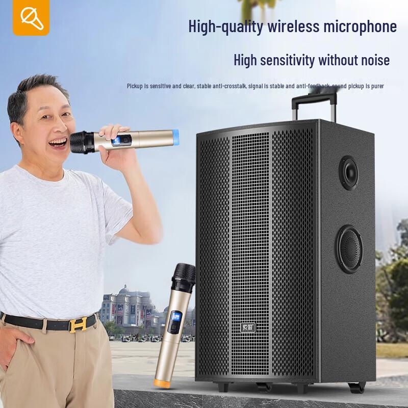 Suoai 12-дюймовый портативный Bluetooth KTV динамик