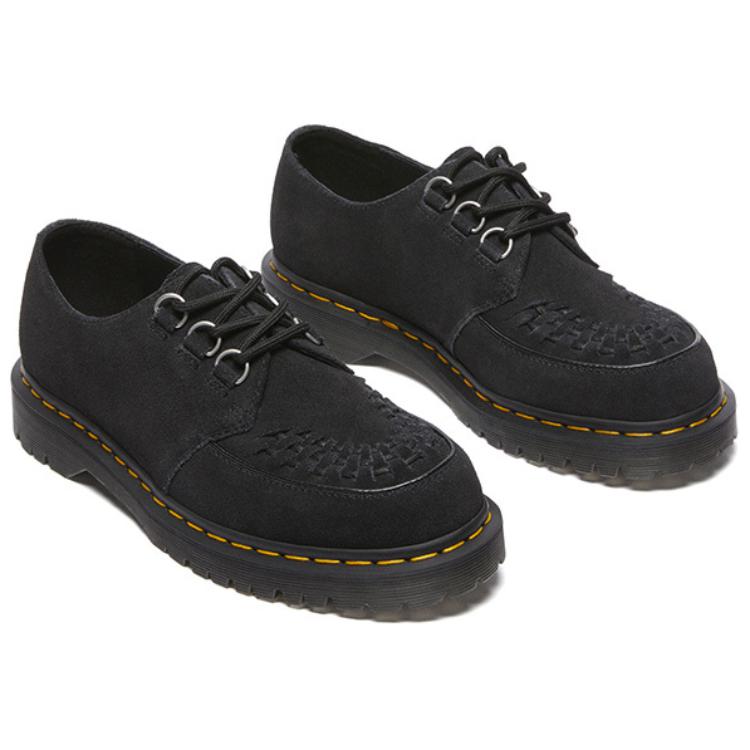Dr. Martens Originals Ramsey Comfortable Simple Low-Top Casual Shoes Unisex Casual Shoes Black 40572001