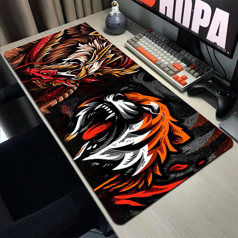 Chinese Dragon Mouse Pad Large Gaming Mousepad Natural Rubber Soft Mouse Mat Pc Gamer Accesorios Mousepads Laptop Office Carpet