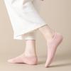 5 Pairs of Female Pure Cotton Non Slip Cute Invisible Shallow Mouth Socks
