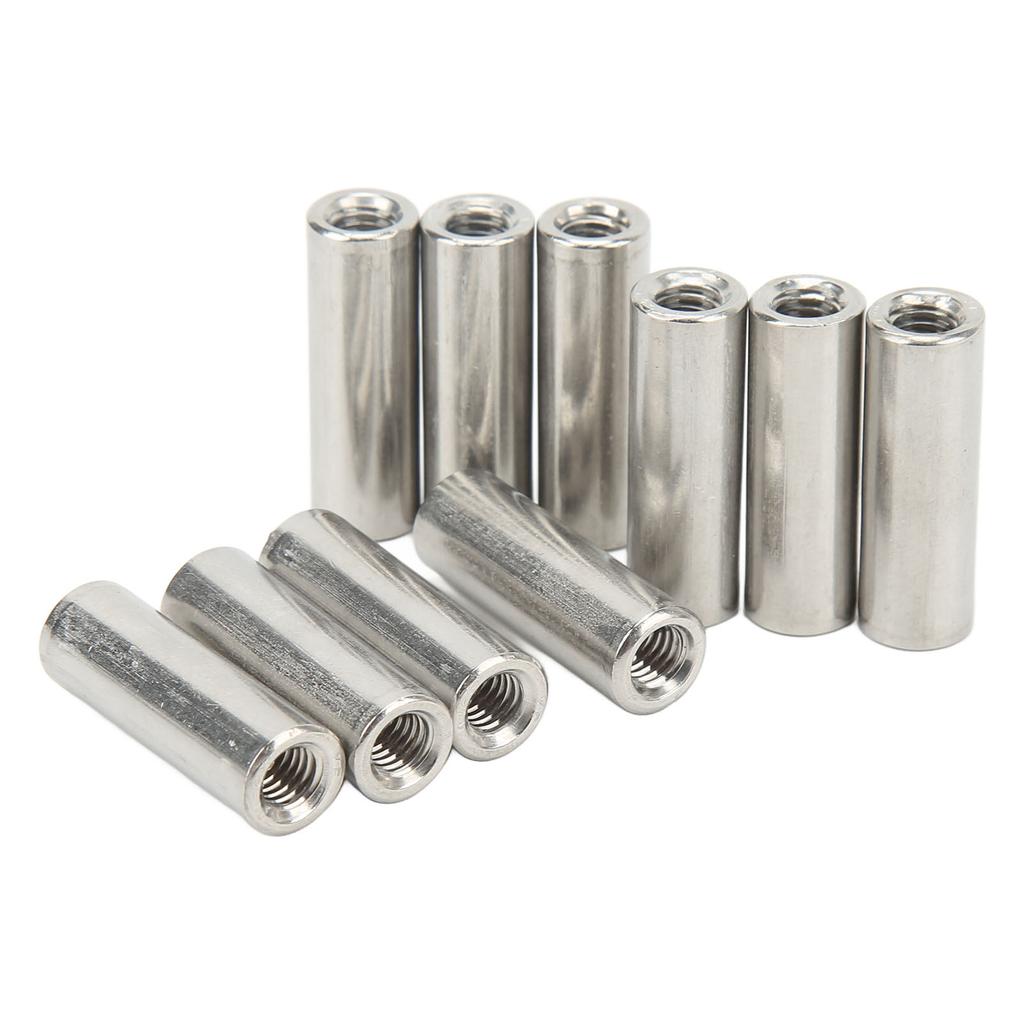 20 шт. гайка с внутренней резьбой M6, практичная нержавеющая гайка из нержавеющей стали для технического обслуживания