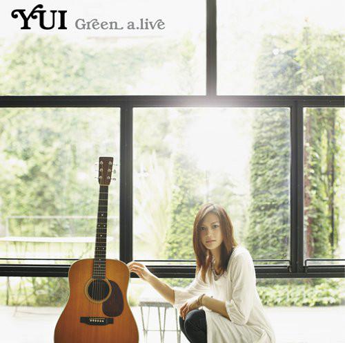 CD YUI Green A.live Ограниченное первое издание E SRCL76945 Gr8 2011 Япония ObiRock Б/у