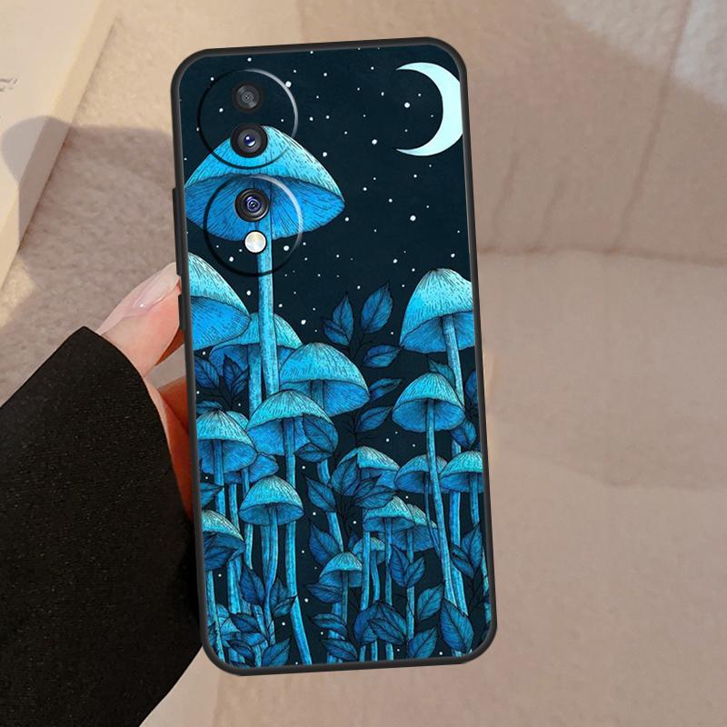 Странный психоделический гриб Чехол For Honor Magic V5 5 6 7 Pro Для Honor 200 400 Lite 50 70 90 X8a X8b X9a X9b X9c Чехол
