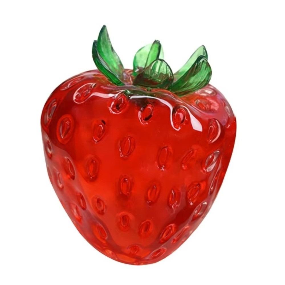 Strawberry Shape Strawberry Squishy Toy TPR Strawberry Fidget Toy Strawberry Squeeze Toy Kids Toy