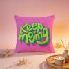 Inspirational Positive Quote Cushion Cover Comfortable Durable Pillow Cover MultiScene for Home Office Car Sofa