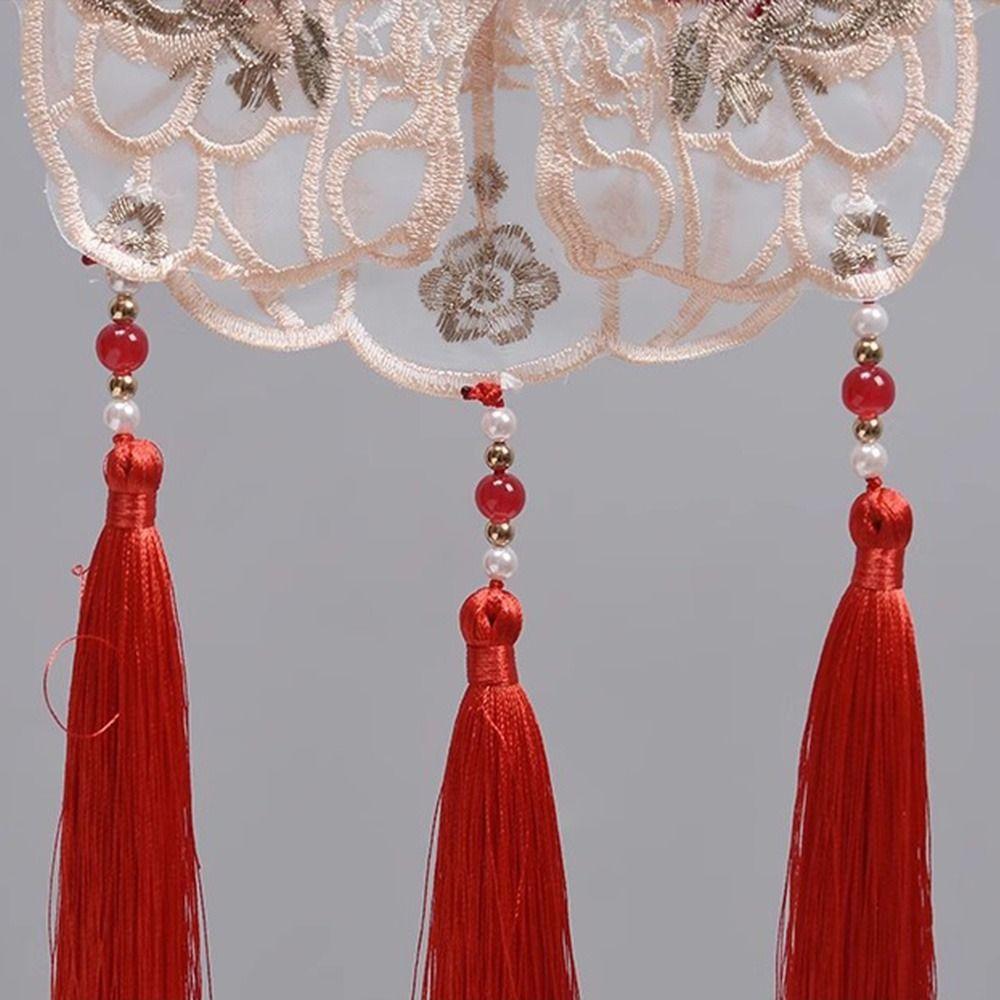 Chinese Style Hanfu Shoulder Collar Embroidered Cheongsam Shawl Hanfu Collar for Women/Girls