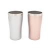 Oribe Platinum Stainless Steel Thermos Tumbler Pair & Heart, Gift Set of 2, Boxed