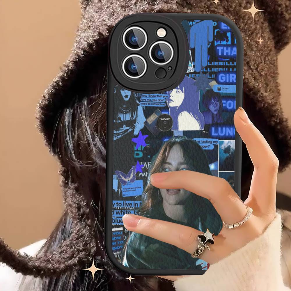Hit Me Hard And Soft B-Billie Phone Case Hard Leather For IPhone 14 13 16 Mini 15 14 11 12 Pro Max Plus Fundas