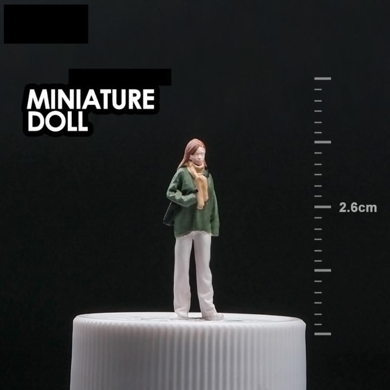 Детальные Миниатюрные Смоляные Коллекционные Фигурки Масштаба 1/64 Ручной Работы Идеально Подходят Для Макетных Железных Дорог И Диорам