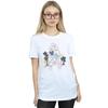 Disney Womens/Ladies Mickey Mouse Surf Fever Cotton Boyfriend T-Shirt