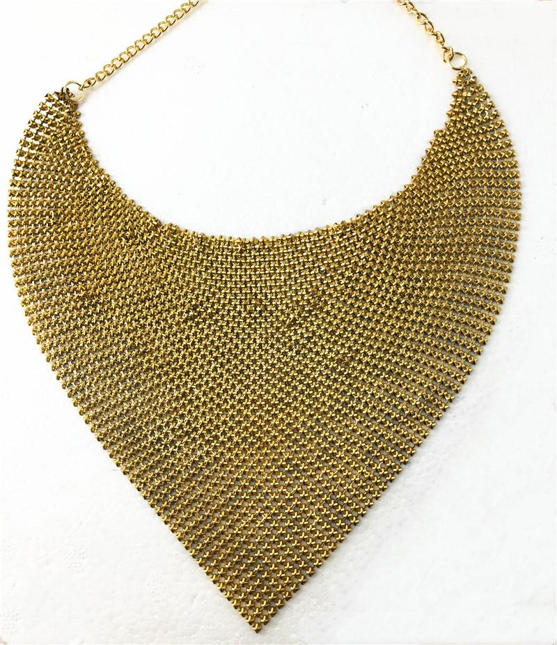 Европейский и американский шелковый шарф с пайетками и треугольным ожерельем в виде ключицы, комплект серег для женщин