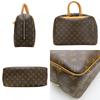 Used LOUIS VUITTON Handbag Deauville M47270 Bowling vanity Monogram/Nume leather Brown Classic