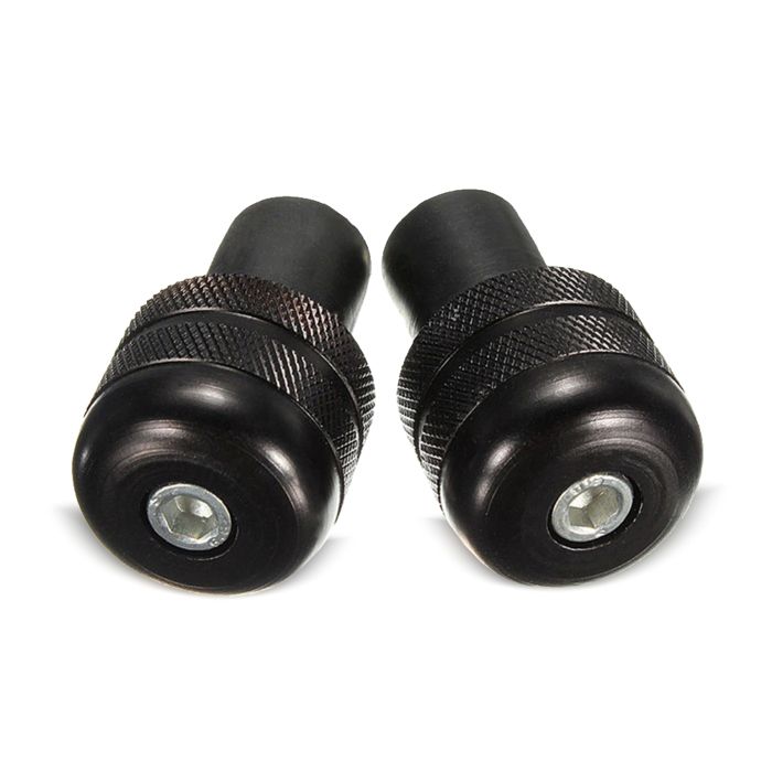 Embouts / masse de guidon Tourtecs LE6 pour moto guidon universel noir
