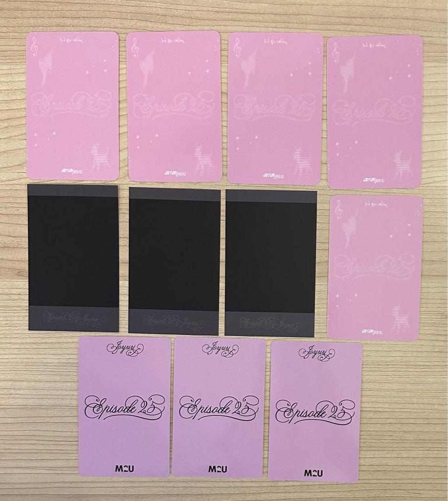 [Б/У] JO YURI Альбом Yonton Торговые карточки Все типы