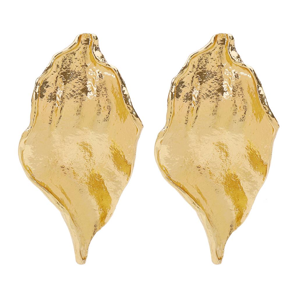 Серьги из сплава, Ретро Личность Неправильные Гладкие Геометрические Серьги