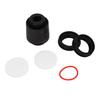 RISK Bike Dust Seal Set Lightweight Stable Front Fork Oil Seal for Mountain Bicycle Maintenance Repair