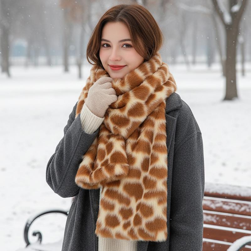 50cm Imitation Deer Spotted Plush Fabric Leopard Print Pattern Short Plush Fabric for Fur Clothing Handmade DIY Material