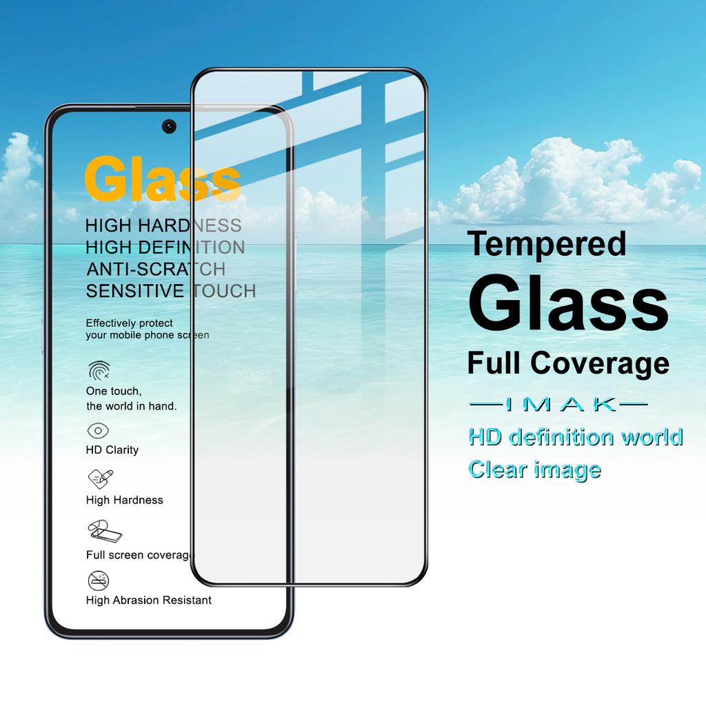 Для Honor X8d 4G Стекло IMAK Закаленное Стекло Полное Покрытие Пленка Серия Pro+ 169 мм