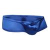 Men Solid Color Low Rise Sexy U Convex Bulge Pouch T-Back Thong Briefs