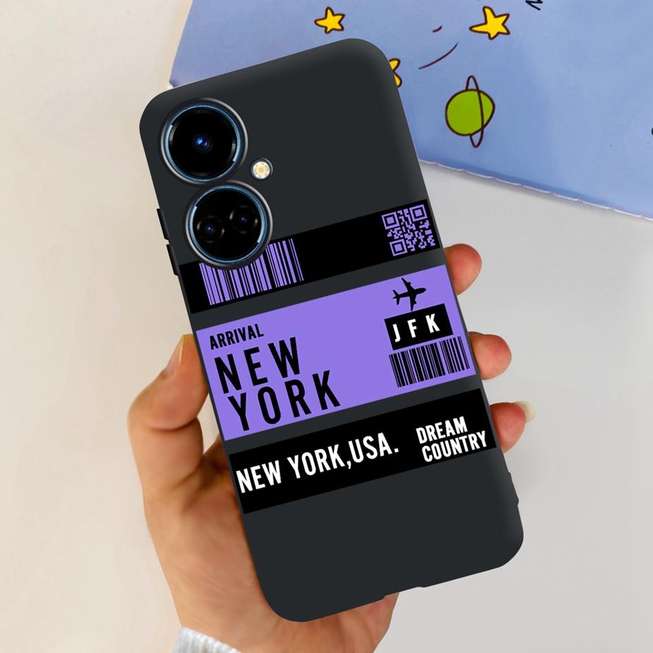 Чехол для Tecno Camon 19 Neo CH6i, новый модный окрашенный чехол, мягкий силиконовый чехол для телефона Tecno Camon 19 Pro 5G Camon19 Neo, бампер