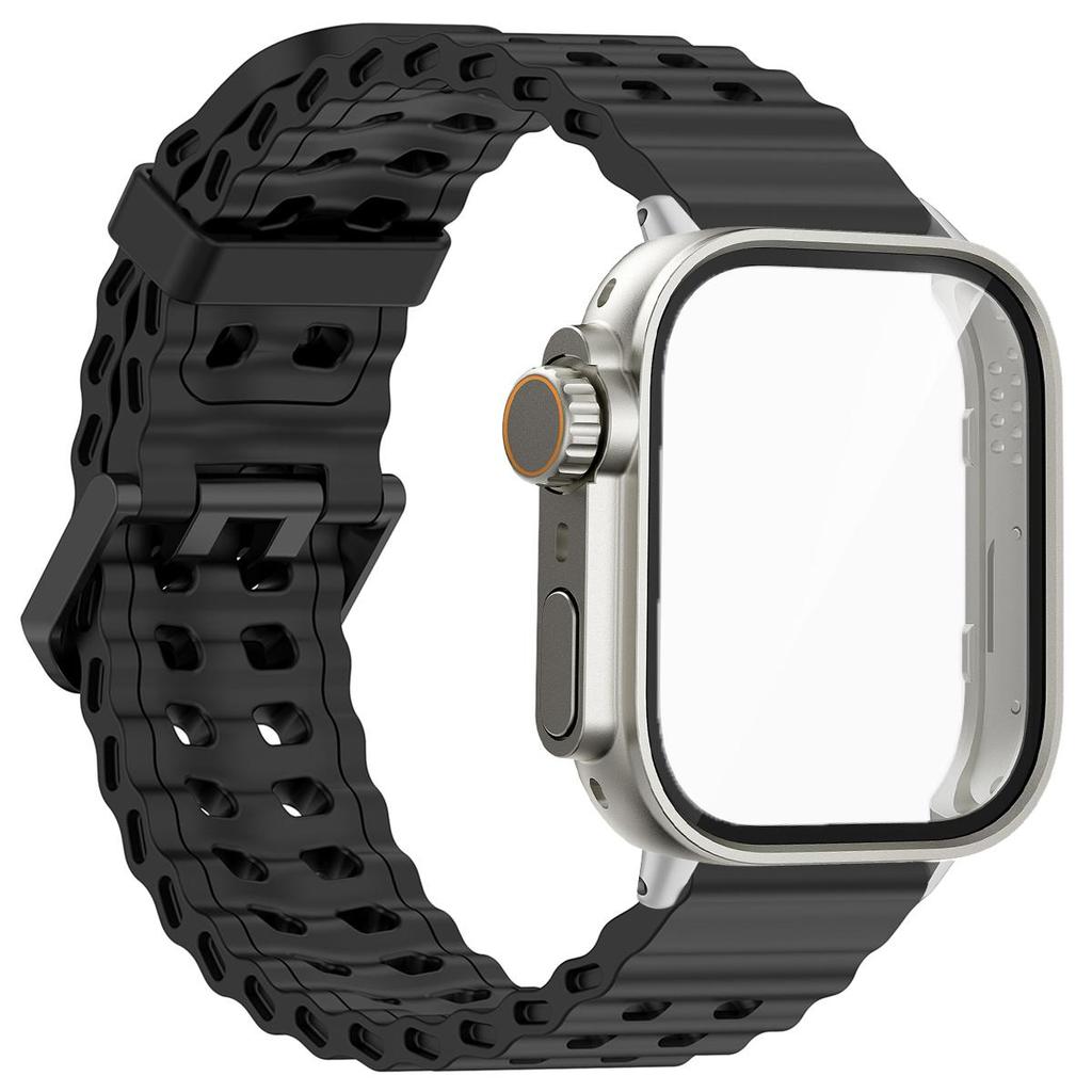 Морской ремешок+ПК чехол для Huawei Watch Fit4 4 Pro Двухцветный ремешок Ghange To Ultra Чехол для Huawei Fit 3 Аксессуары для умных часов