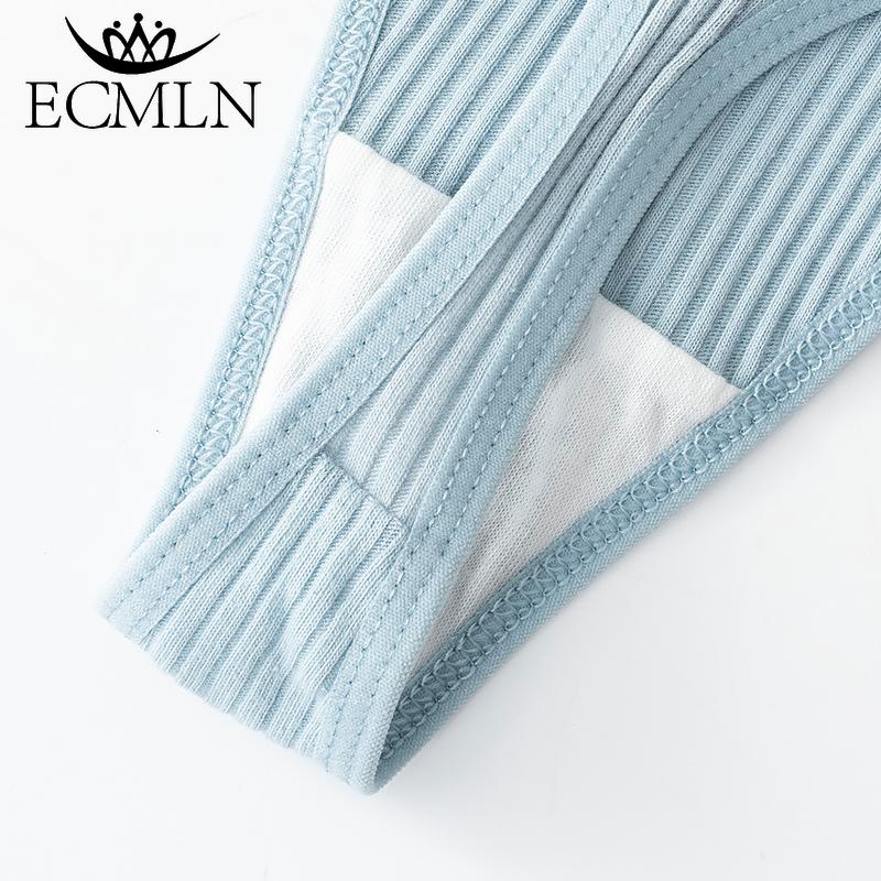 Женские хлопковые трусики с низкой талией в вертикальную полоску, простые удобные стринги, пригодное для носки нижнее белье на четыре сезона