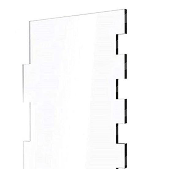 4Pcs Cake Scraper Set Large Clear Acrylic Cakes Smoother Scraper Cake Stripes Edge Contour Comb for DIY Icing Frosting Buttercream Cream Decorating