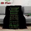 Wicked 2D Flat Pattern Flannel Blanket High quality All Seasons Warmth and Comfort Perfect for Christmas Gifts.MMT0918099